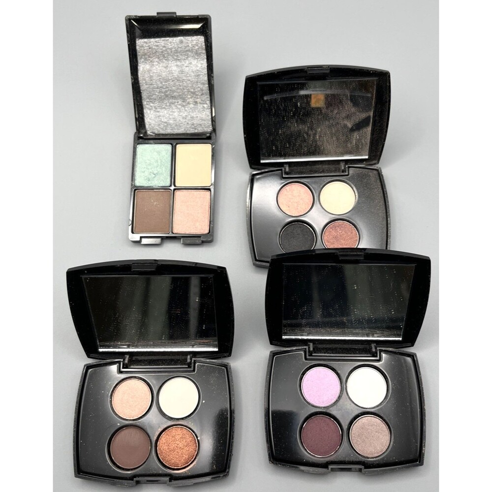 Lot of 4 Lancome Eye Shadow Travel Size Sets Sensational Effects & Maquiriche